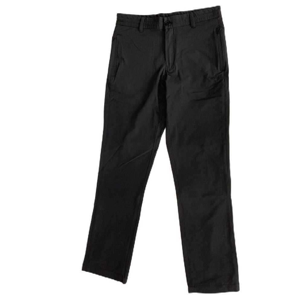 NxTSTOP Travleisure tech pants for Travel  golf casual  Black Mens Size Small